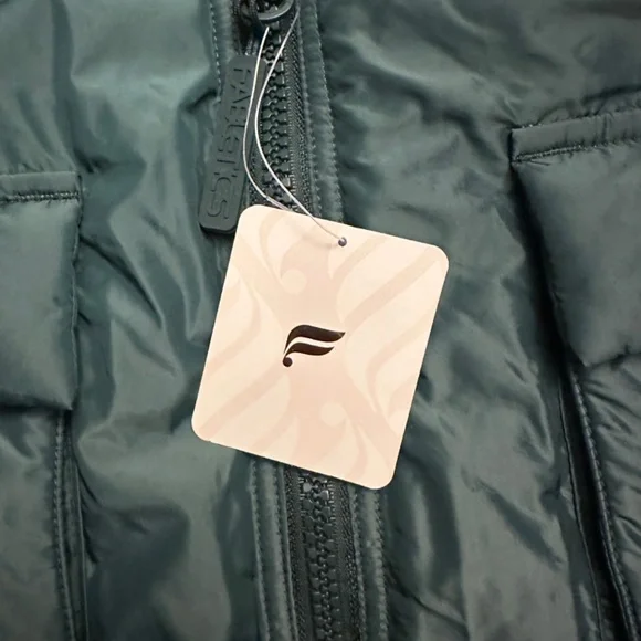 Fabletics Green Puffer Jacket - Picture 3 of 5
